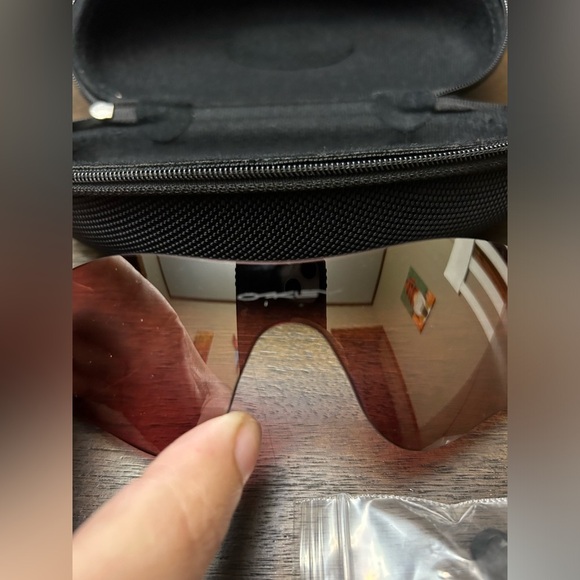 Oakley’s Sunglasses Case, Nose piece, and replace lense - Picture 2 of 4